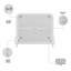 Armoire murale de buanderie universelle avec portes et tablettes Bush Business Furniture-67082051