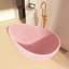 63" W X 37'' D Freestanding Acrylic Double Slipper Bathtub Matte Pink Soaking Tub Stand Alone Modern Bathroom Tub with Integrated Overflow & Centre Drain-120880536