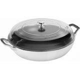 Cast Iron 3.59-qt Braiser with Glass Lid