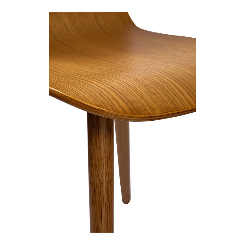 Chaise d'appoint en chêne et bois massif