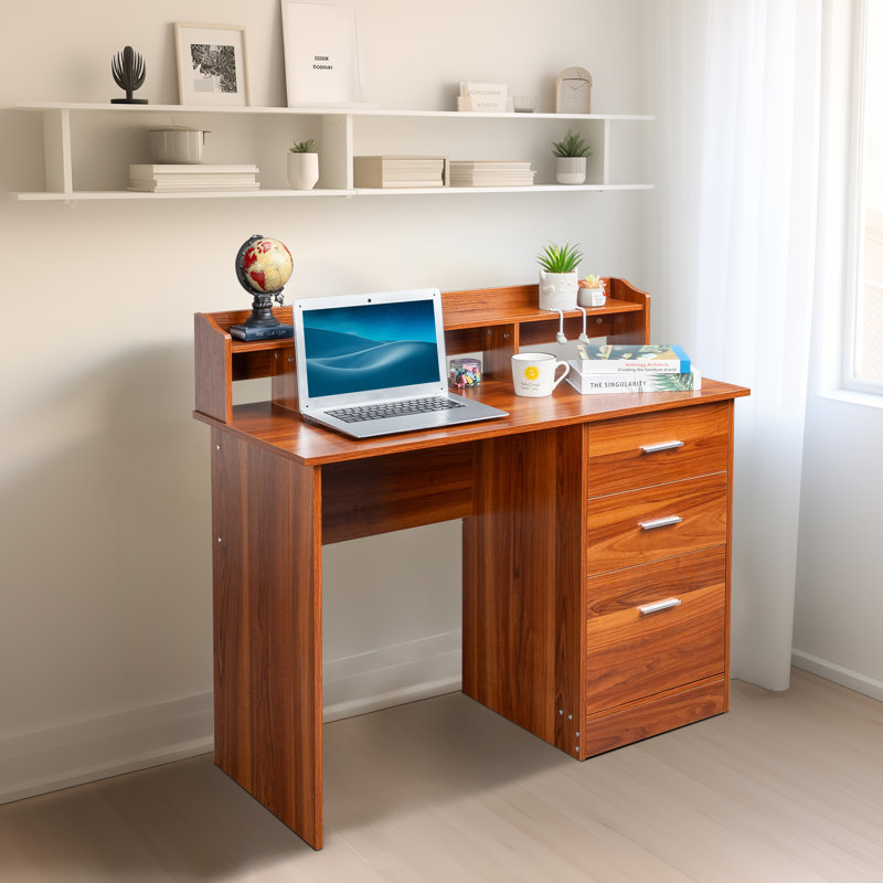 Bureau avec huche Illman, Noyer