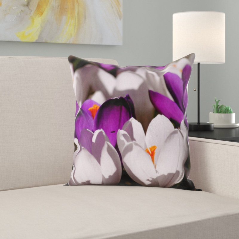 Coussin crocus