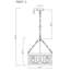 Luminaire suspendu tambour 3 lumières