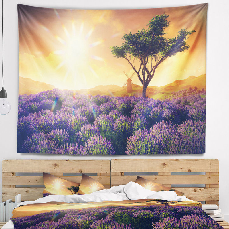Polyester Tapestry, 78" H x 92" W