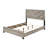 Light Gray Finish Queen Bed