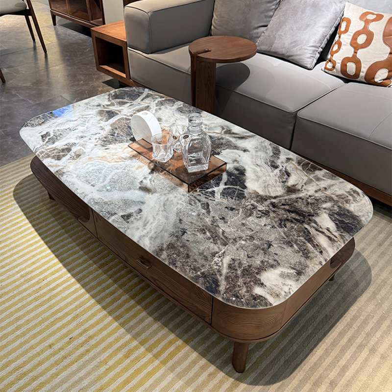 Table basse Luxury, Brun