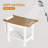 Forevich HDPE Shower Benches 24 X 13 Inch Waterproof Chair With Storage Shelf Poly Stool Seat-108572955