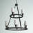 Nicolao 9 - Light Dimmable Wagon Wheel Chandelier-657872429-657872418