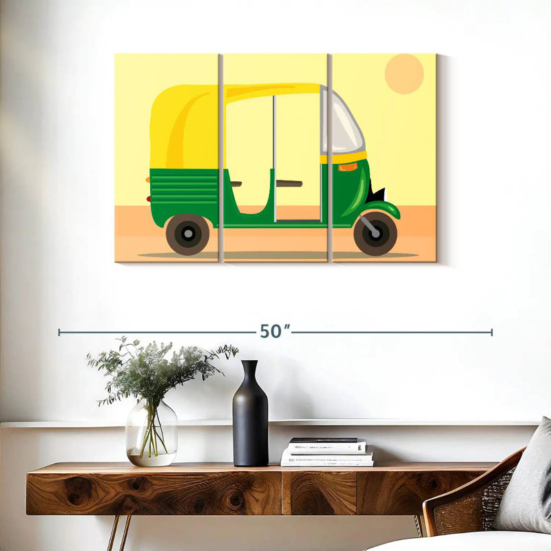 Mehar Motor Rickshaw, H 24 po x l 38 po