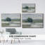 Riverbank Impression I, toile tendue avec châssis de qualité supérieure - prête à être accrochée-826979395-826979396