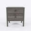 Table de chevet moderne avec 2 tiroirs, rangement pour table de chevet-1150909542