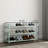 Three-Tier Telescopic Shoe Rack, Green, 18-33 Inch Adjustable, Durable Storage For Wardrobes/Entrance Spaces.-1950604283