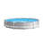 Intex 12ft x 30in Prism Frame Above Ground Round Swimming Pool & Robot Vacuum