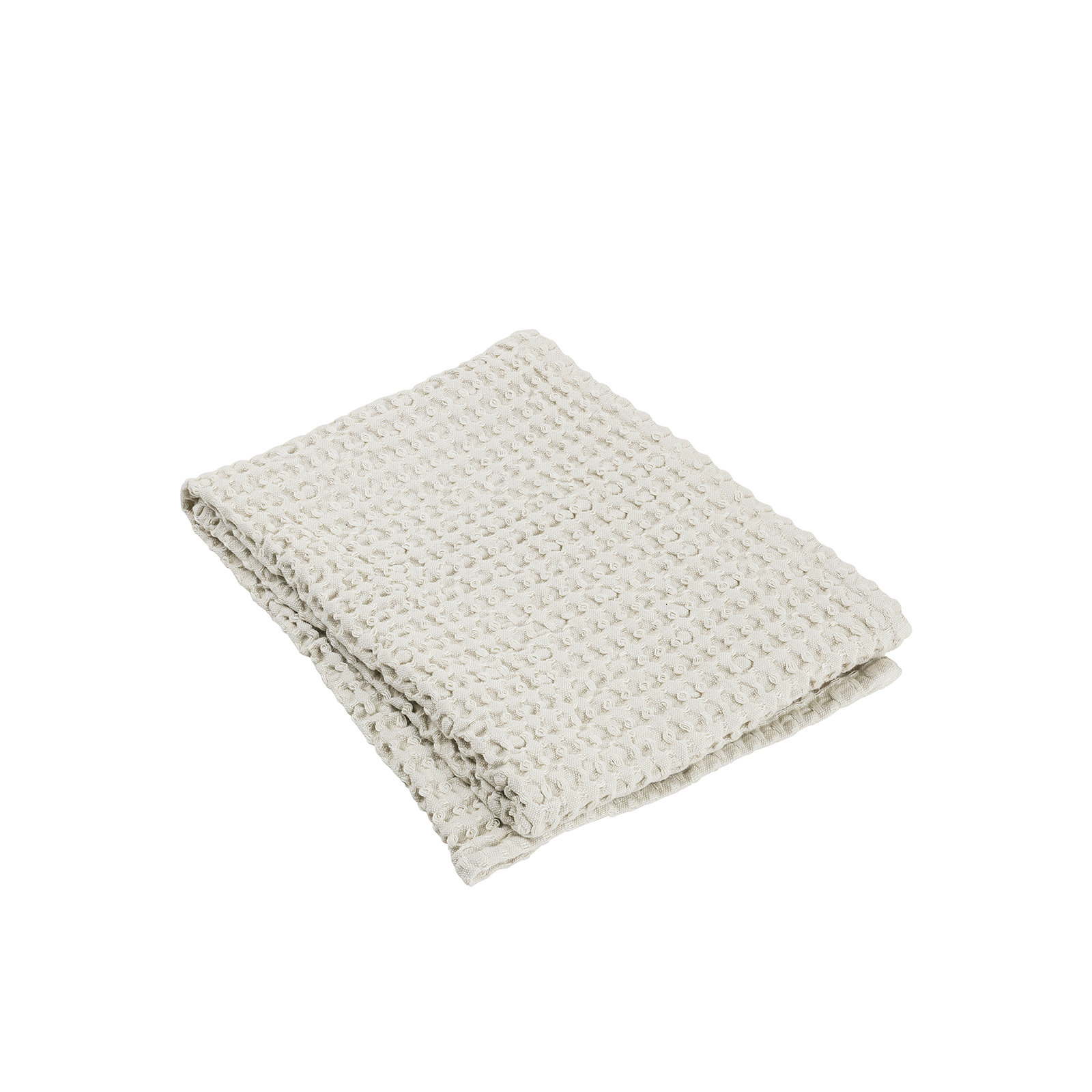 CARO 100% Cotton Waffle Hand Towel, Moonbeam-Cream