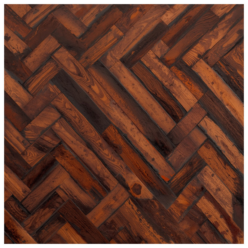 Rideaux de douche en bois Parquet, 70 po l x 72 po H