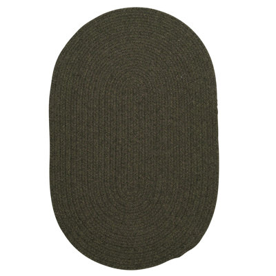 Tapis olive tressé Markala