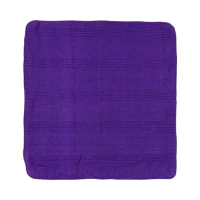 Nelsy Purple Square Cushion
