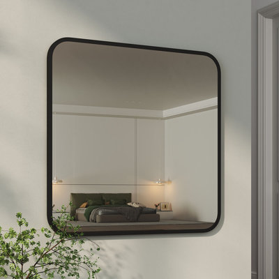 Lafata Metal Square Mirror
