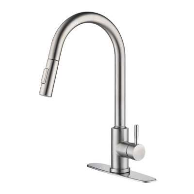Robinet de cuisine tactile avec douchette extractible
