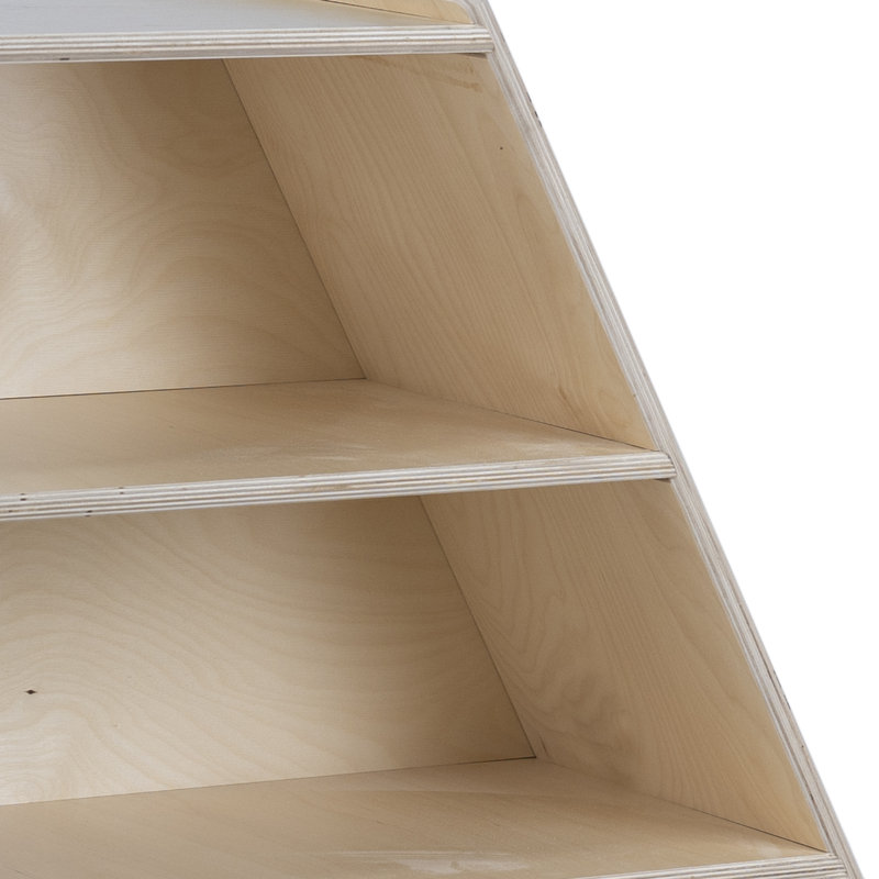Tablette de lecture avec rangement assis