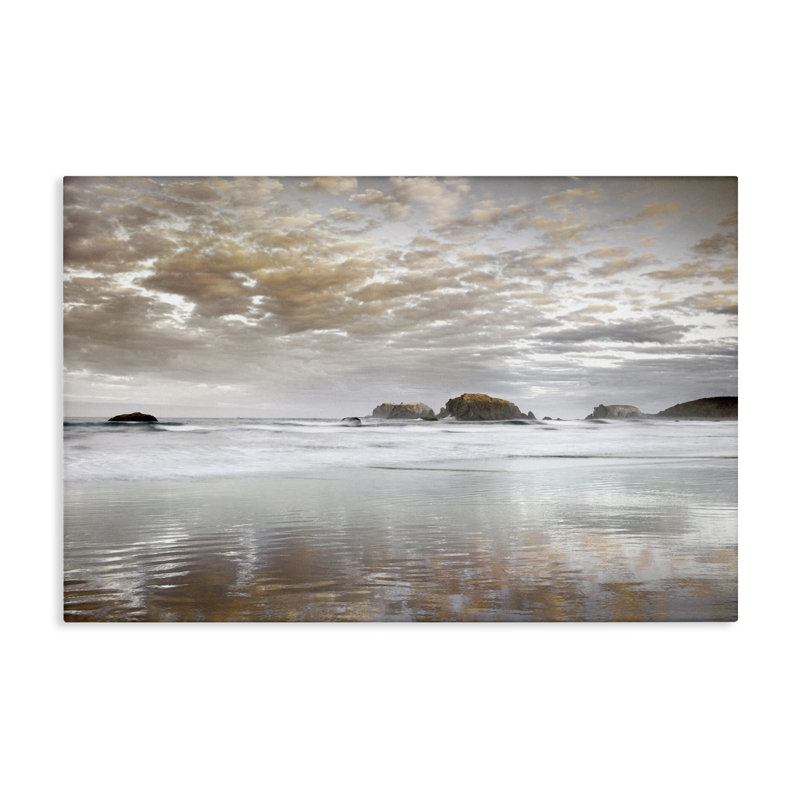 Sunrise Reflections Seascape, conception de Dennis Frates, H 16 po x l 24 po