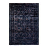 Fine Vibrance One-of-a-Kind 6' 2" X 9' 2" Hand Knotted Area Rug
