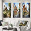 "Allemagne campagne" 3 pièces sur toile-1885430938-1885430936