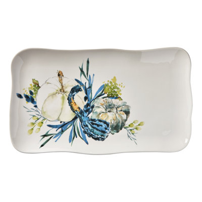 Autumn Botanical Rect Platter