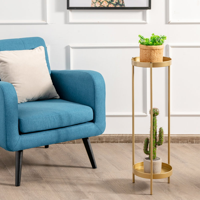 Plant Stand, H80 x L25 x D25cm, Gold