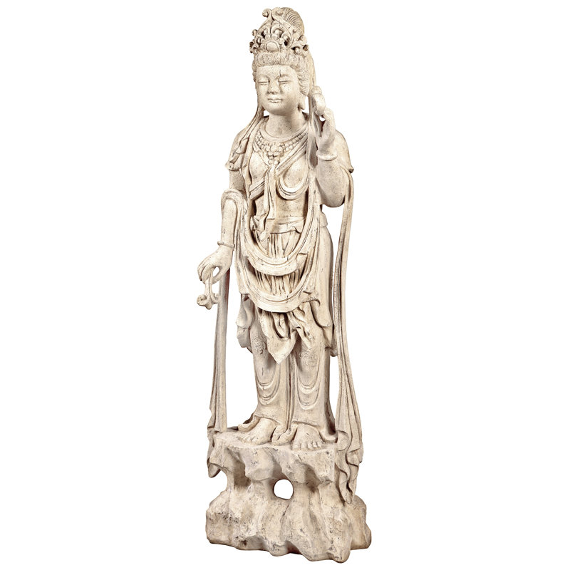 Statue de jardin debout déesse Guan Yin