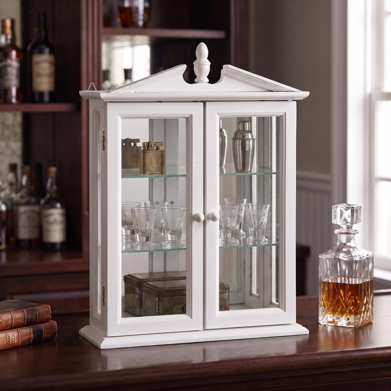 Amesbury Dining Curio Cabinet, Lily White