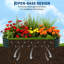 Metal Raised Garden Bed-680883752-680883755