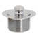 Plumber's Pack Tip-Toe Bathtub Leg Drain Assembly with No-Hole Overflow and Sch. 40 ABS Elbows