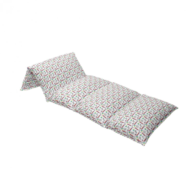Housse de coussin d'extérieur Memphis Style, H 2 po x l 27 po x P 88 po