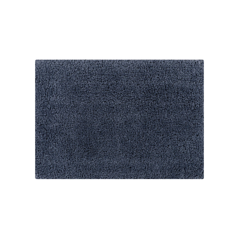 Tapis de salle de bain Micro, Rectangle 17 po x 24 po, Anthracite
