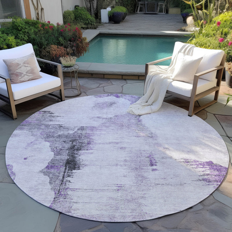  Emblyn Area Rug, Round 8'