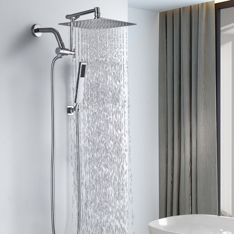 10 Inch All Metal Multi Function Dual Shower Head
