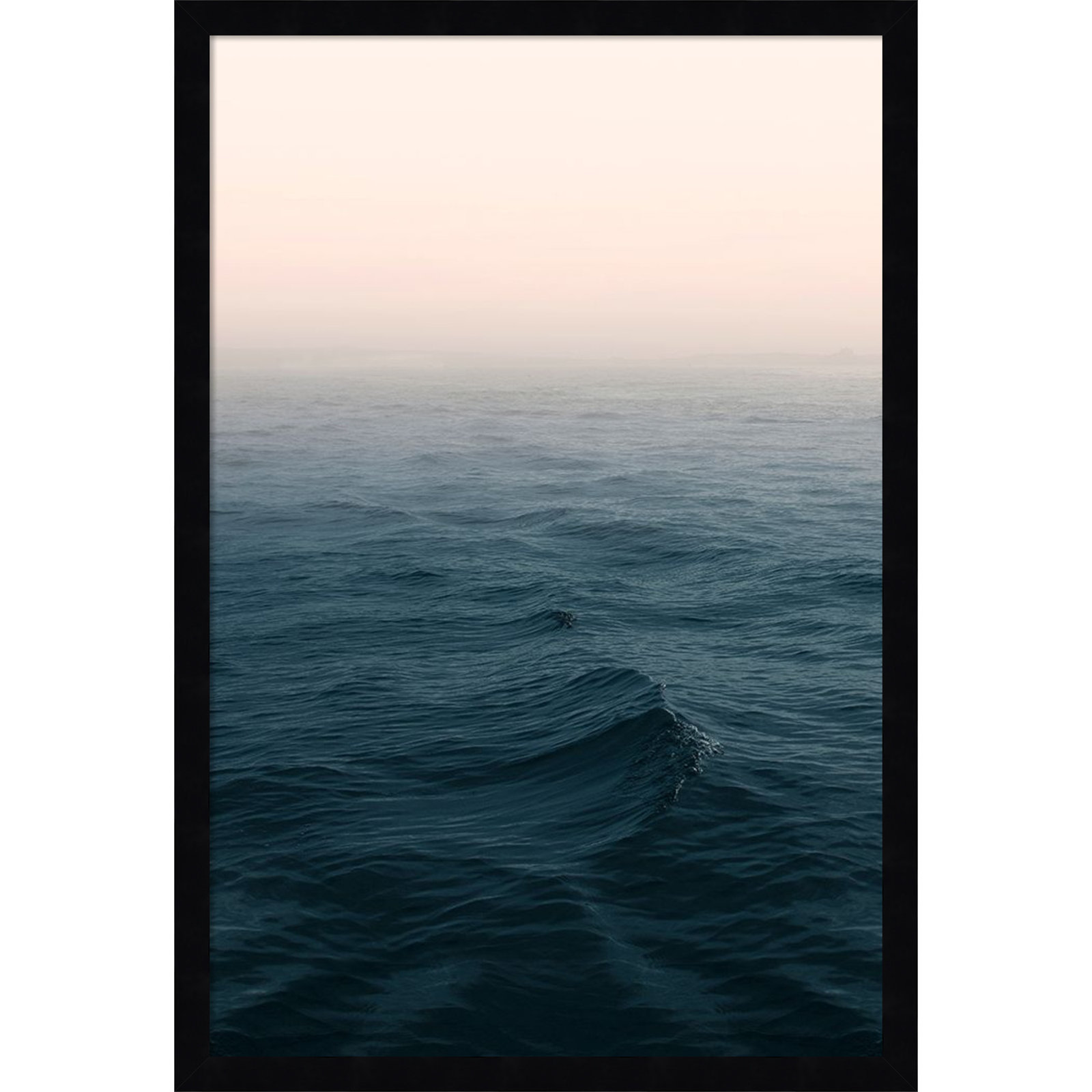 Ocean 5 Photo Print by Ian Winstanley, 17" W x 25" H, Black