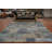 Distressed Geometric Patchwork Area Rug 8x10