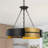 Vankirk 6-Light Industrial Dimmable Drum Chandelier-1455801652