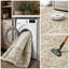 Tapis beige délavé doux antidérapant traditionnel délavé-1275752770-1275752774