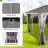 Hardtop 10 Ft. W x 10 Ft. D Aluminum Patio Gazebo