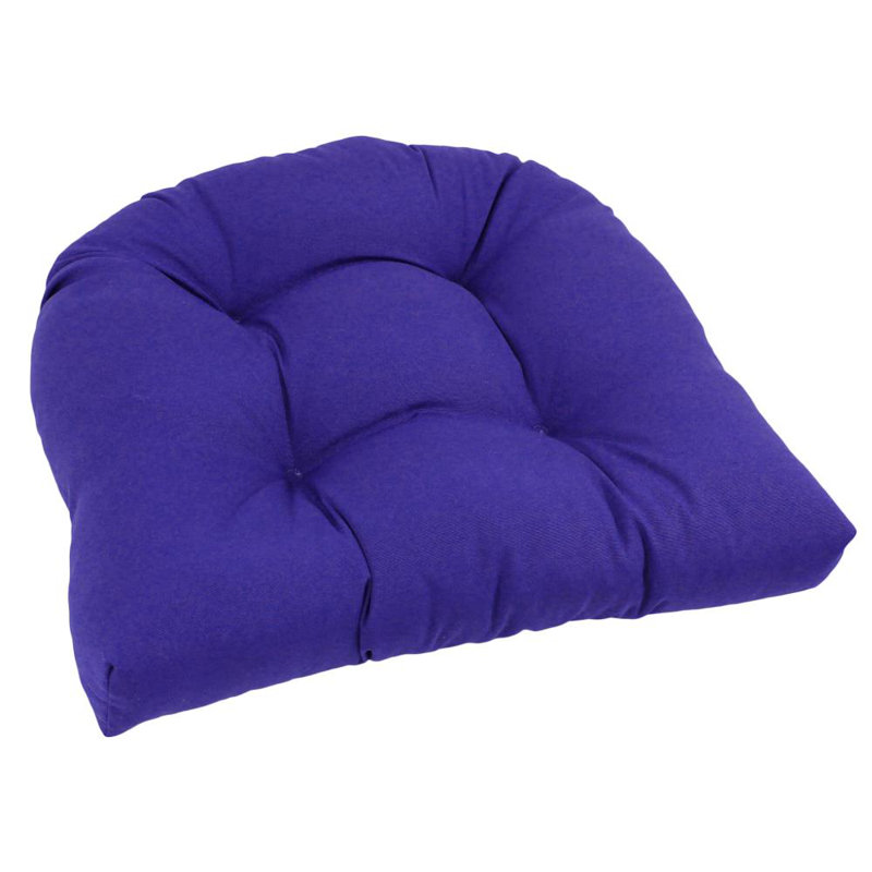 Outdoor 5'' Seat Cushion, Royal Blue, 1