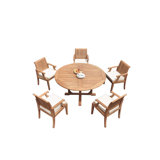Muir Outdoor 4 - Piece Teak Dining Set