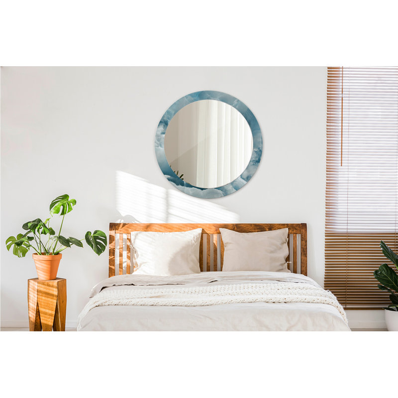 Huldar Glass Flat Wall Mirror