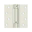 Deltana DSH44USPW 4" x 4" Spring Hinge, UL Listed in Prime Coat White-57956899