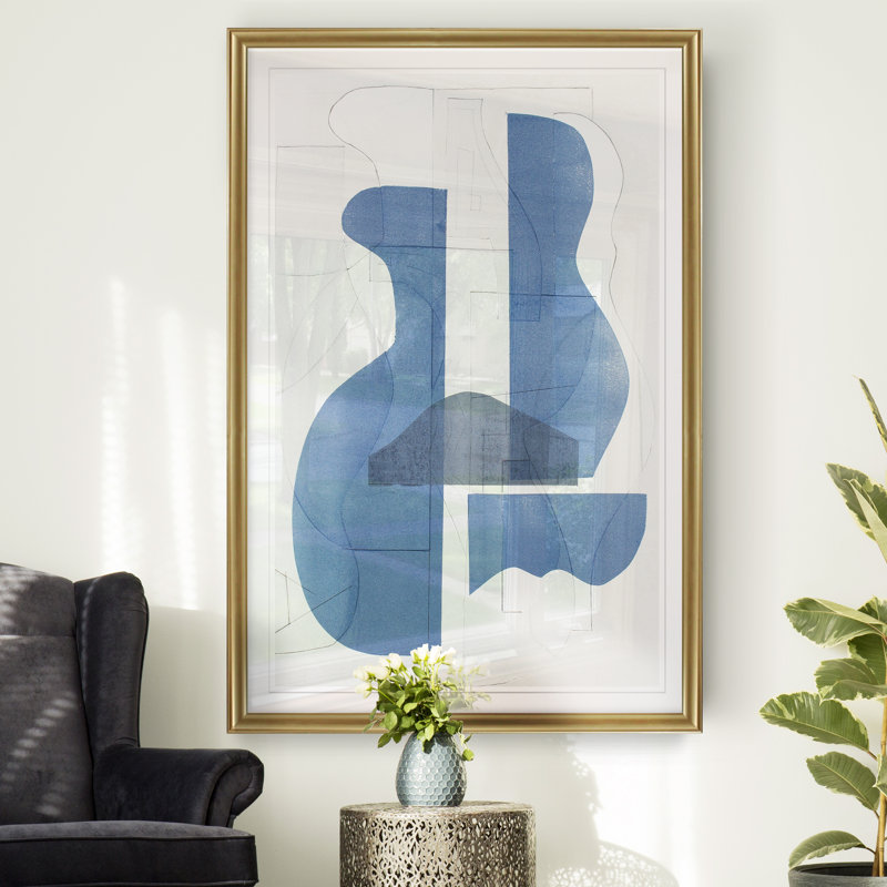 «Pottery Forms I», reproduction sur toile, H 22,5 po x l 30,5 po x P 1,5 po, Cadre doré