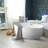 66.9'' x 31.5'' Soaking Fiberglass Bathtub