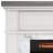 duraflame Wall Mantel Electric Fireplace, Bright White
