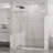 Frameless Shower Door, 60" W X 72" H Silent Sleek Sliding Glass Door, 1/4" (6Mm) Thick Tempered Clear Glass With Easy-Clean Coating, Heavy-Duty 304 Stainless Steel, Chrome